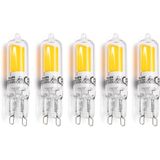 G9 Steeklampje - LED - 2.2W - Set van 5 - 250 Lumen