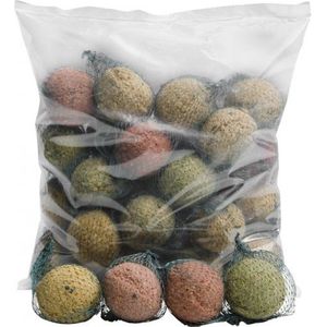 Vetbollen mix van 20 stuks - Overige zaden - Winterseizoen - Buiten - Vogelvoer