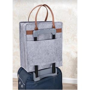 Schoenen Opbergtas - Reistas - Draagbare Opslag - Schoenentas- Koffer Handbagage - Bagage Organizers - Schoenen Opbergsysteem - Grijs