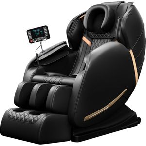 Molini Elektrische Massagestoel (Sensa) - met scherm, muziek, Bluetooth en veel opties - Welness - zwart