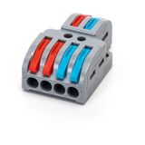 Klemset - 5 Stuks - 42-Split Verbindingsklem - Geschikt voor 0.08-4mm²