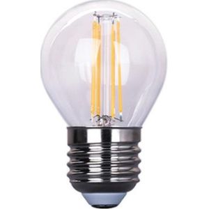 Kogellamp E27 3-staps-dimbaar | G45 LED 4W=40W halogeen verlichting | warmwit filament 2700K