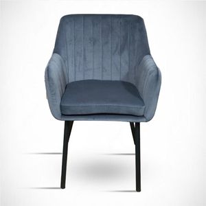 Fauteuil Angelo - Comfortabel - Velvet Grijs