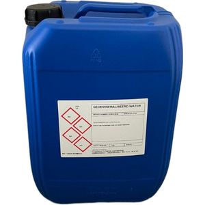 Gedemineraliseerd water - Strijkwater - Demi water - 20 Liter per verpakking