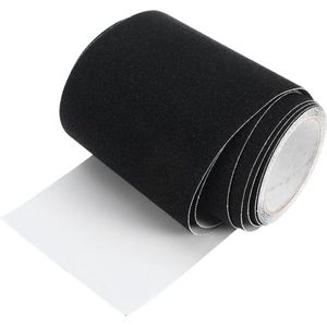 15 cm x 5 m anti-slip tape stickers voor trappen vloerbedekking strepen (zwart)