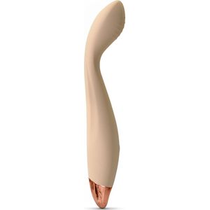 EUPHOR - Vibrator met 10 Verschillende Tril Standen - Vibrator voor Vrouwen - Sex toys voor Vrouwen - Seksspeeltjes - Oplaadbaar - Clitoris - G-spot -Simulator - Dildo - Erotiek Sex Toys - Discreet & Stil - Beige - Groen.