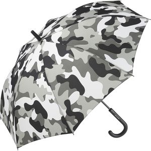 Fare Camouflage 1118 windproof stokparaplu grijs windbestendig windvast stormparaplu stormbestendig stormvast extra sterk met licht flexibel frame