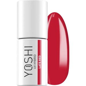 YOSHI UV/LED Hybrid Gellak 6ml. Late Red 312