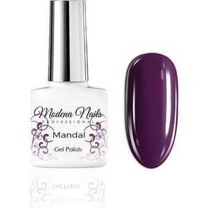 Modena Nails Gellak Autumn/Winter - Mandal 7,3ml. - Paars - Glanzend - Gel nagellak - Gel nagellak