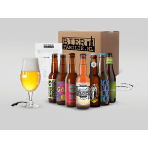 Bierpakket I.P.A. 8 bieren + glas