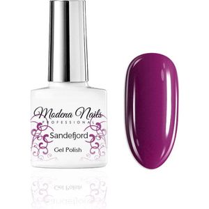 Modena Nails Gellak Autumn/Winter - Sandefjord 7,3ml. - Paars - Glanzend - Gel nagellak - Gel nagellak