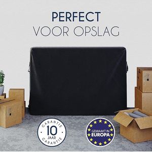 Beschermhoes voor het Opbergen en Verplaatsen van Matrassen - Voor Matras Babybed 70 x 140 cm (15cm diep) - met 4 Handvaten en een Rits - Volledige Matrashoezen voor Waterdicht Opbergen, Matrasbeschermerzak