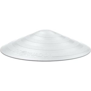 Doornado Deurstopper Coco - Wit - Ø 11,8 x 2,5 cm