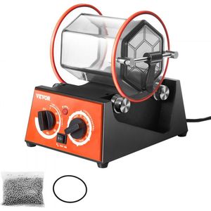 Polijsttrommel Sieraden Polijstmachine 3 kg Roterende Tumbler Oppervlakpolijstmachine 60 W Sieraden Polijsten Roterende Tumbler Instelbare Tijd & Snelheid Polijstmachine Kogelmolen voor Goud Zilver Etc.