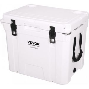 passieve koelbox ijsbox 49,55 L, geïsoleerde koelbox camping thermische box 40-45 blikjes, camping box koelkast met flesopener, isolatiekoelbox draagbaar, ijskistkoeler multifunctioneel