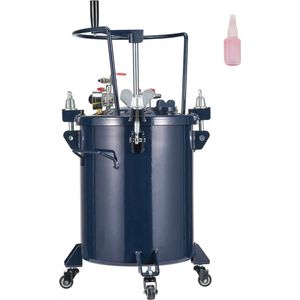 Druktank Verftank Spuitverf Drukpot 30L Druktank 70psi Verfpistool Verftank Φ 80 x 42,5 cm Spuitverf Drukpot Tank Verfcontainer Verfspuitpistolen Verven, vlekken