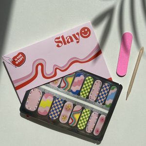 Slayo© - Nagelstickers - Freaky Friday - Nail Wraps - Nagel Stickers - Festival Nagels - Nail Art - GEEN lamp nodig