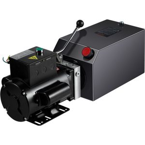 hydraulische pomp hydraulische eenheid 220V hydraulische eenheid 2200W enkelwerkende hydraulische pomp hydraulisch aggregaat 3,75 gal tank handpomp hydraulische eenheid voor liften, vorkheftrucks enz.