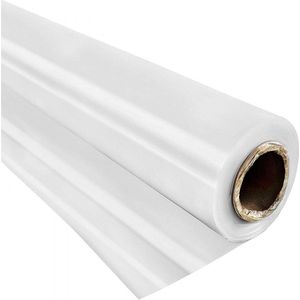 Broeikas Folie, 12 x 25 ft. Folietunnel, Polyethyleen Tomatenkas Folie, 6 mil Dikte Kweekbed Afdekking Tuinfolie, UV-Bestendig Tunnelfolie, Superieure Sterkte Taaiheid Serreplastiek Tunnelfolie