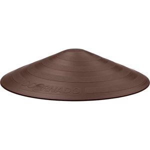 Doornado Deurstopper Chocolate - Bruin - Ø 11,8 x 2,5 cm