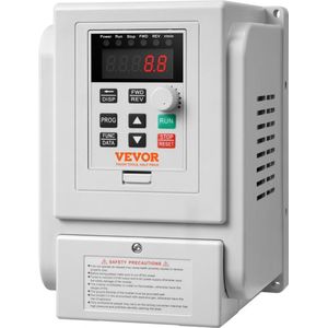 2,2kW 10A 3HP frequentieomvormer VFD AC 220-240V frequentieregelaar snelheidsregelaar frequentieomvormer omvormermotor VFD omvormer variabele frequentie driver inclusief 20cm besturingskabel