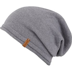 Chillouts beanie muts Leicester met logo grey in one size