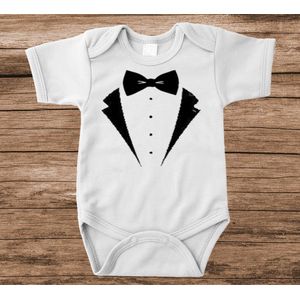 Soft Touch Rompertje met tekst - smoking | Baby rompertje met leuke tekst | | kraamcadeau | 0 tot 3 maanden | GRATIS verzending | Cadeau voor hem & haar | Mok bedrukt met tekst | Mokken en bekers | Gratis verzending - Namengigant