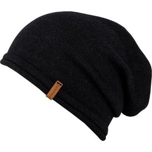 Chillouts beanie muts Leicester met logo black in one size