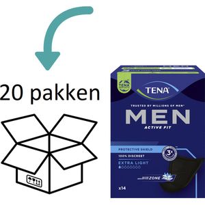 TENA Men Protective Shield - Level 0 - 20 pakken - 280 inleggers