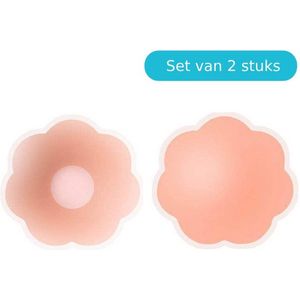 Nipple Covers - Tepelstickers - Tepelbedekkers - Siliconen - Bloemvorm - Set van 2 stuks