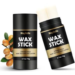 MayBelle® Wax Stick Haar - Wax Roller - Hair Wax Stick - Natuurlijk - Makkelijk - Sterk