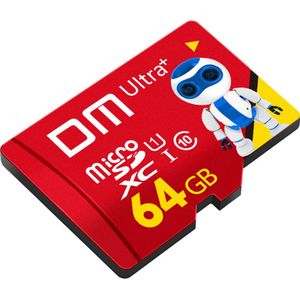 DM - 64 gb micro sd kaart - High speed - 4K - Extra veilig - U3 - Klasse 10 - R 80 mb/s - W 44 mb/s