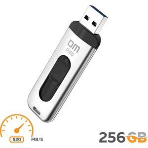 Usb stick 256gb (ssd) - Usb flash drive 256gb - Solid state usb drive - SSD usb stick - Extreem snel - 520 mb/s - Veilige opslag