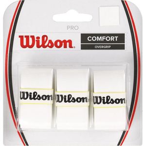 Wilson Pro Comfort - Overgrip White - Padel/Tennis/Badminton/Sqaush