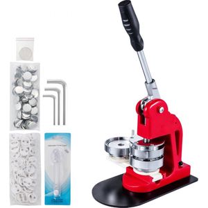 Knopenmachine Button Machine 75 mm (3) knop Badge Maker druk 500 stuks handmatige machine Badge Maker Uitstekend