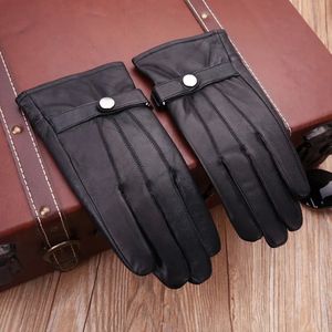 Winter handschoenen | schaap leer | bruin of zwart | one size | unisex