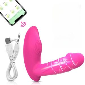 Compacte Draagbare Vibrator - Vibrator voor Vrouwen - G-spot Stimulatie - Clitorale Stimulatie - Bediening via App - 10 Intensiteiten - Discreet Onder Kleding - Volwassen Seksspeeltje en Stimulator - Seksspeeltje voor Koppels - Kleur Roze