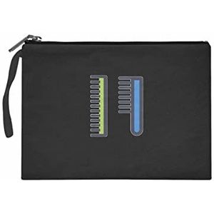 Bonateks Vrouwen TRFCB101306 Dames Clutches, Zwart, zwart