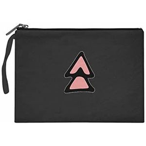 Bonateks Vrouwen TRFCB101873 Dames Clutches, Zwart, zwart