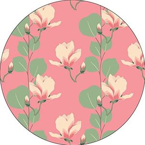 Bonateks, Ronde muismat, digitale print, antislip onderkant, voor kantoor en thuis, diameter 22 cm