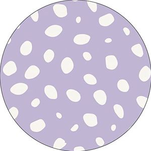 Bonateks, Ronde muismat, digitale print, antislip onderkant, voor kantoor en thuis, diameter 22 cm