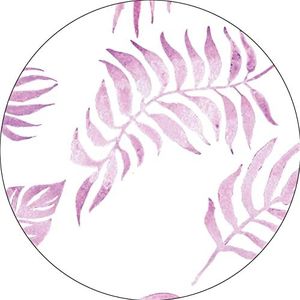 Bonateks, Ronde muismat, digitale print, antislip onderkant, voor kantoor en thuis, diameter 22 cm