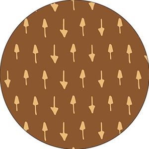 Bonateks, Ronde muismat, digitale print, antislip onderkant, voor kantoor en thuis, diameter 22 cm