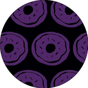 Bonateks, Ronde muismat, digitale print, antislip onderkant, voor kantoor en thuis, diameter 22 cm