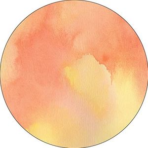 Bonateks, Ronde muismat, digitale print, antislip onderkant, voor kantoor en thuis, diameter 22 cm