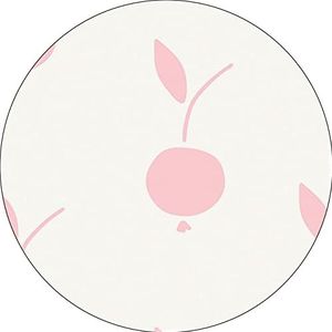 Bonateks, Tapis de souris rond imprimé numérique avec fond antidérapant pour bureau et maison - Diamètre : 22 cm