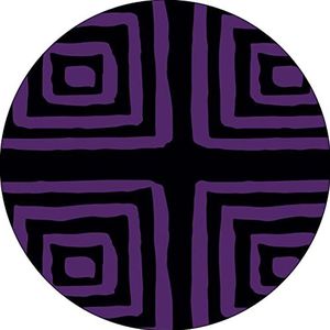 Bonateks, Ronde muismat, digitale print, antislip onderkant, voor kantoor en thuis, diameter 22 cm