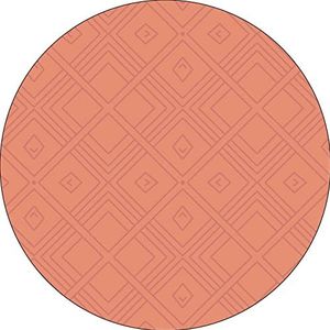 Bonateks, Tapis de souris rond imprimé numérique avec fond antidérapant pour bureau et maison - Diamètre : 22 cm