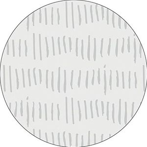 Bonateks, Ronde digitaal bedrukte muismat, antislip onderkant, voor kantoor en thuis, diameter: 22 cm