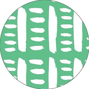 Bonateks, Ronde muismat, digitale print, antislip onderkant, voor kantoor en thuis, diameter 22 cm